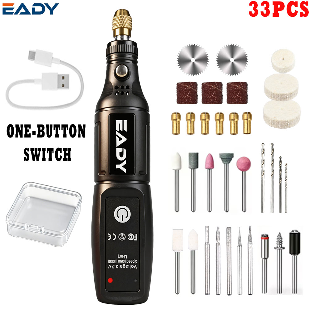Woodworking Equipment - Cordless Mini Electric Drill Rotary Tool