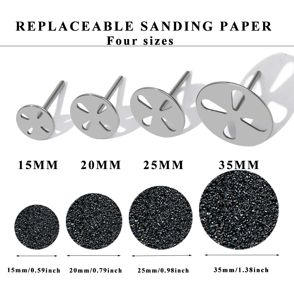 Woodworking Rasp - 50pcs/bag 15/20/25/35mm Stainless Grinding Nails Replaceable