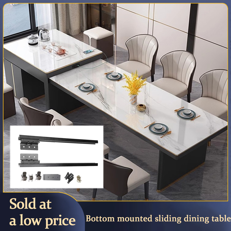 Woodworking Free Plans - Ultra-Thin Slide Track For Kitchen Island
