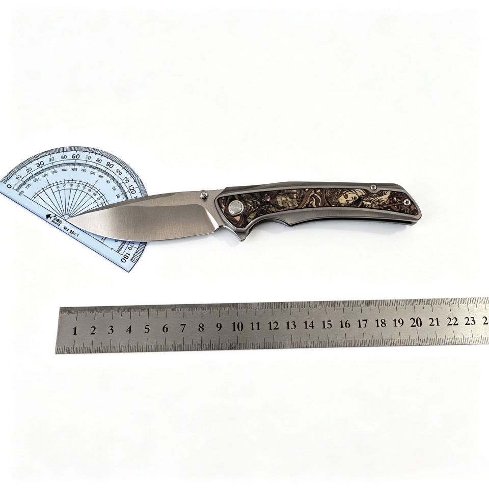 Woodworking In Japanese - Magnacut MC Steel Folding Knife Hand