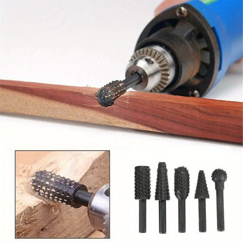 Woodworking Marking Knife - 1/4'' 5PCS Drill Bit Set Cutting