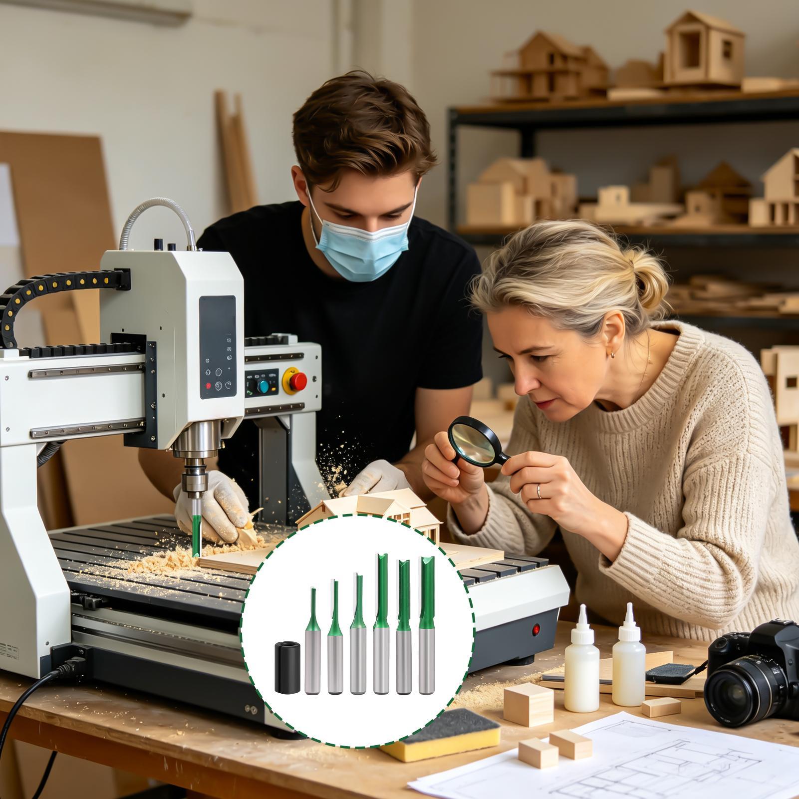 Straight Router Bits 0.3 Inch  - Woodworking Groove review and price