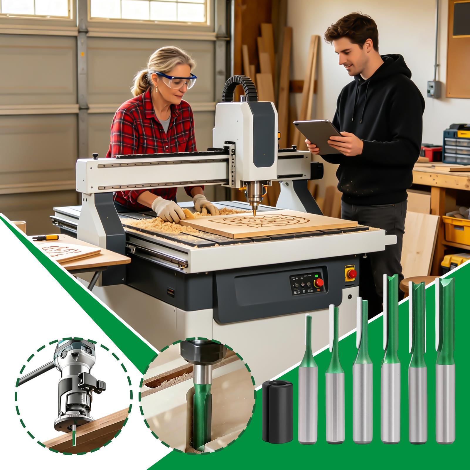 Straight Router Bits 0.3 Inch  - Woodworking Groove review and price