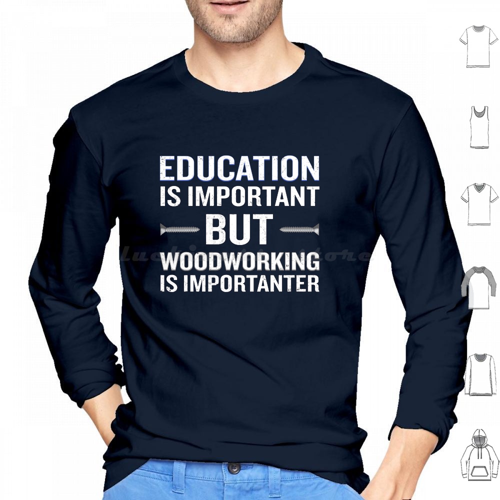 Woodworking Is Importanter Fun - Woodworking Quotes review and price