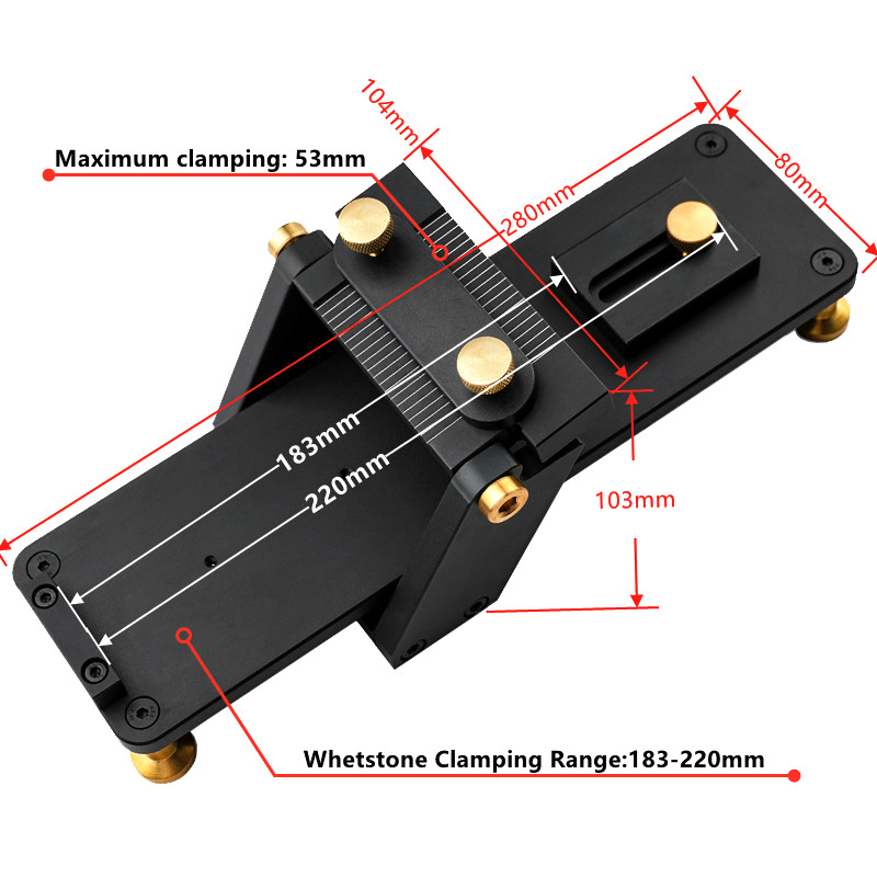 Aluminum Fixed Angle Whetstone - Woodworking Marking Knife review and price