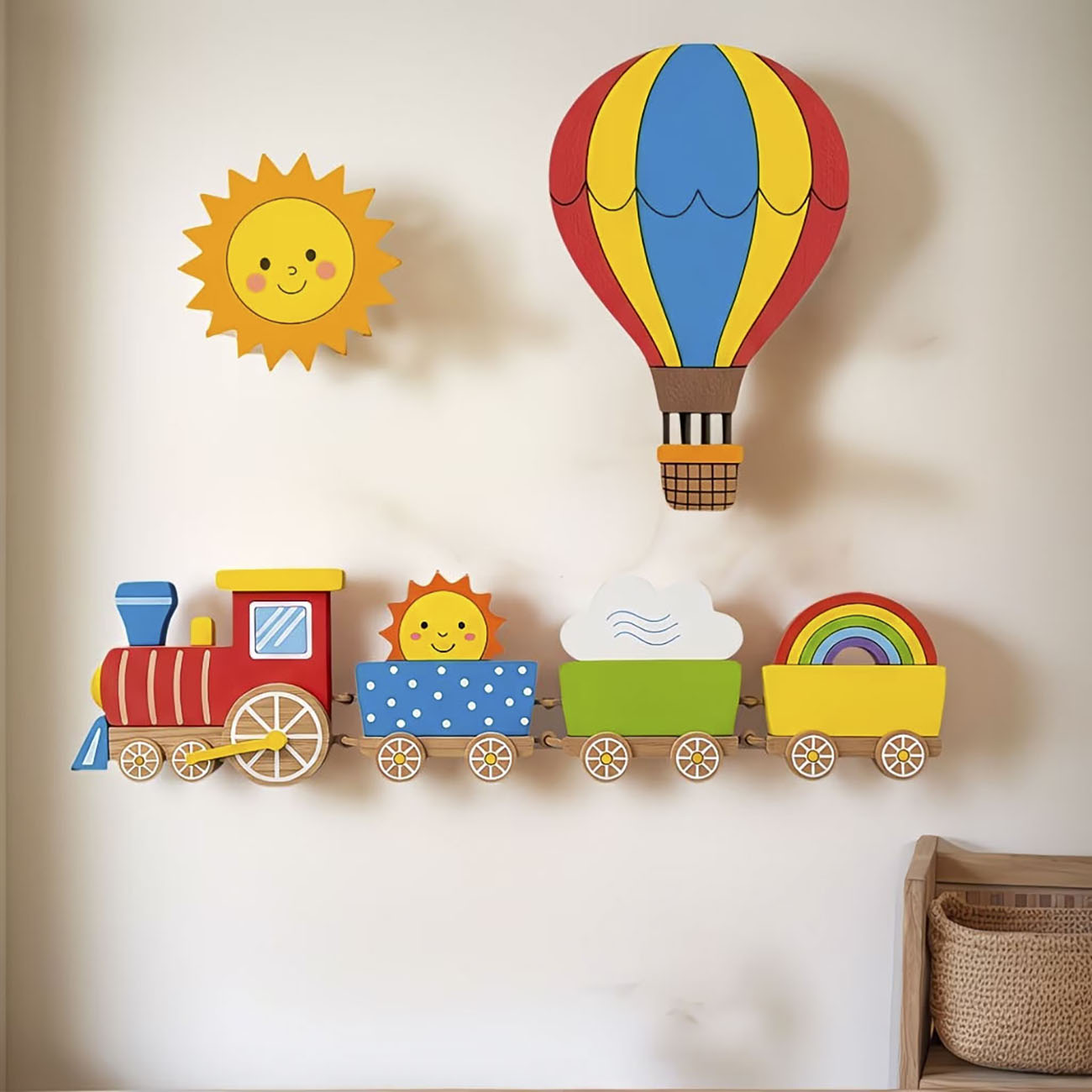 6Pcs Wooden Kids Wall Decor Se - Woodworking For Beginners review and price