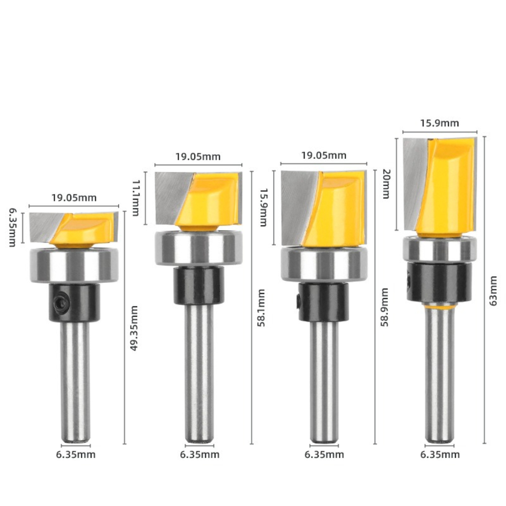 1/4Inch Shank Flush Trim Route - Woodworking Groove review and price