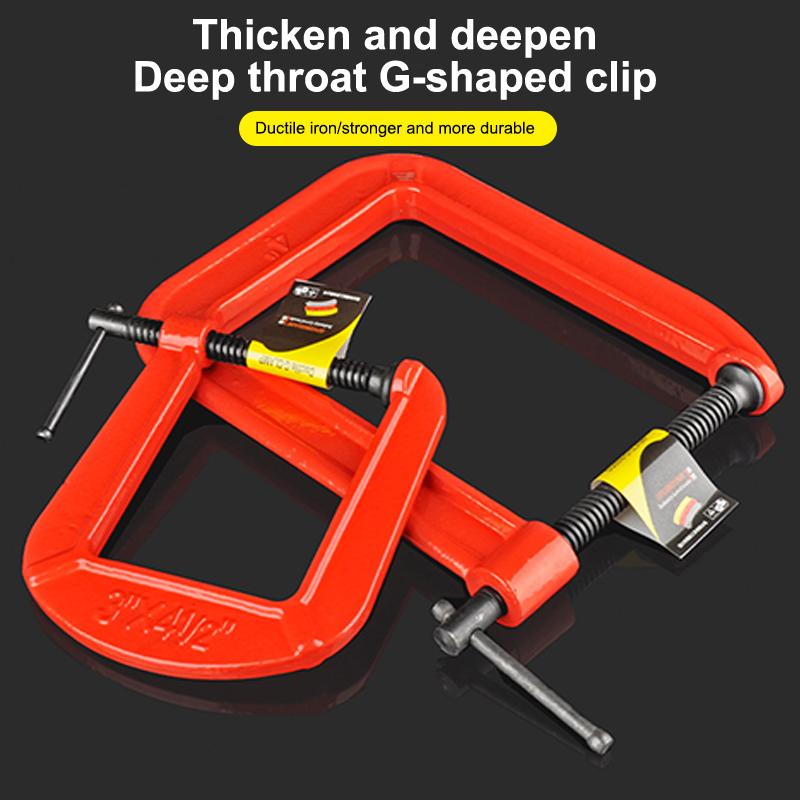 G Clamp Deep Reach C Clamp 1/1 - Woodworking Industries review and price