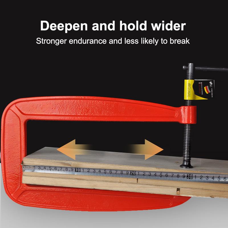 G Clamp Deep Reach C Clamp 1/1 - Woodworking Industries review and price
