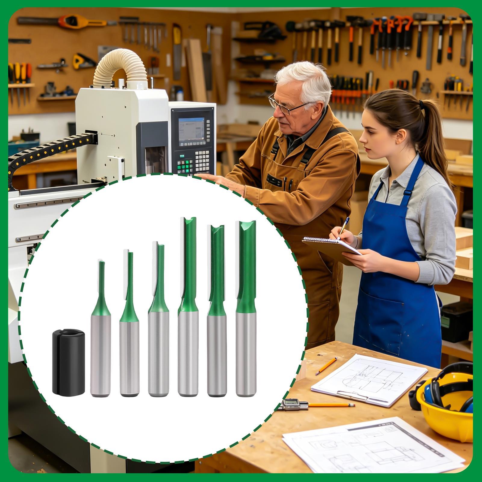 Straight Router Bit 0.3 Inch S - Woodworking Groove review and price