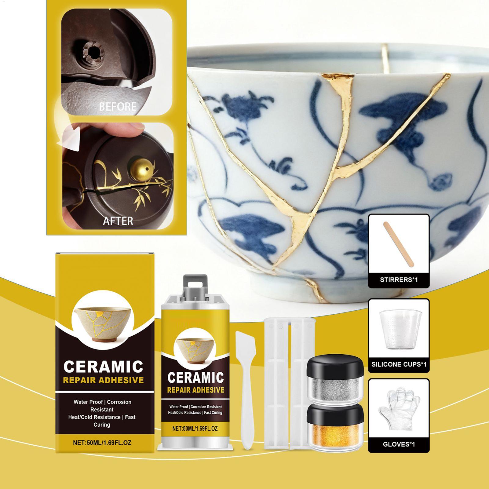 Japanese Kintsugi Ceramic Repa - Woodworking In Japanese review and price