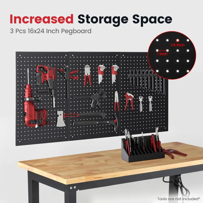 Work Table for Garage Adjustab - Woodworking Garage review and price