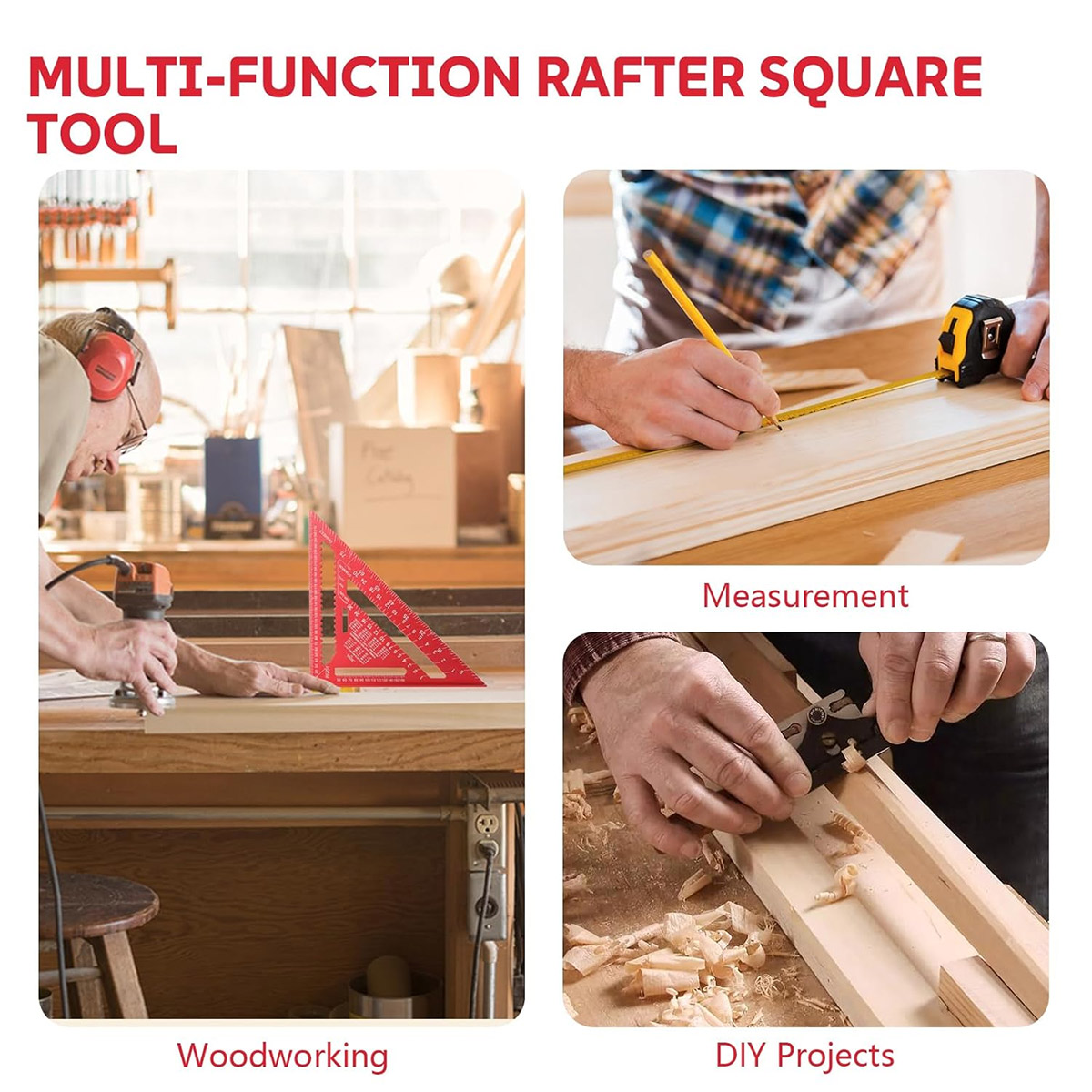 Aluminum Alloy Speed Square Hi - Woodworking Equipment review and price