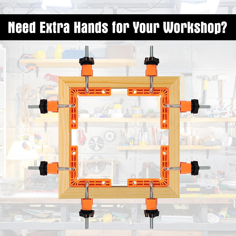 3/4/6/8 Inch 90° Right Angle L - Woodworking Right Angle Clamp review and price