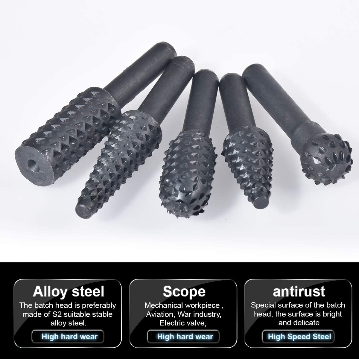 5PCS Drill Bit Set 1/4'' 6mm S - Woodworking Marking Knife review and price