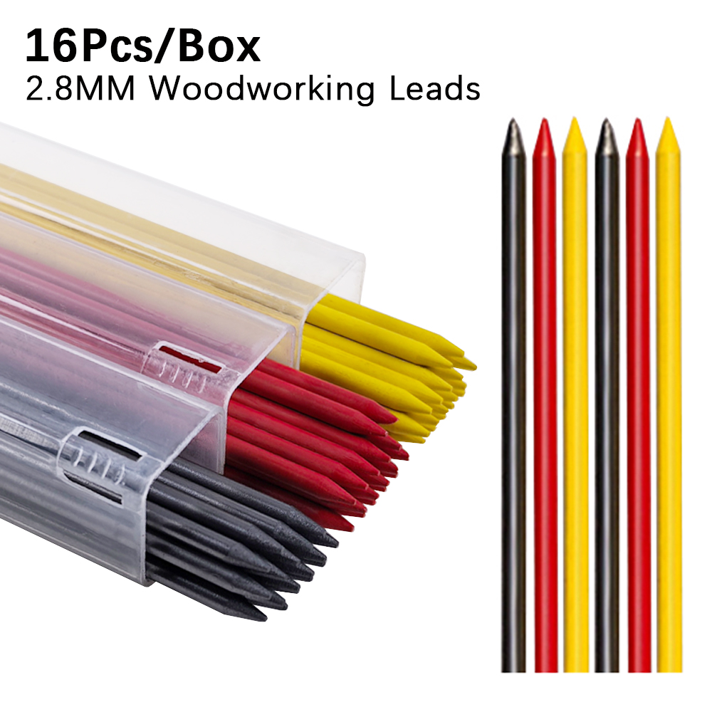 16pcs/Box 2.8mm 2B Solid Carpe - Woodworking Marking Knife review and price