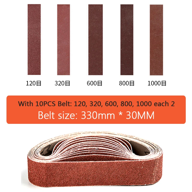 10PCS Abrasive Sanding Belts 3 - Woodworking Videos review and price