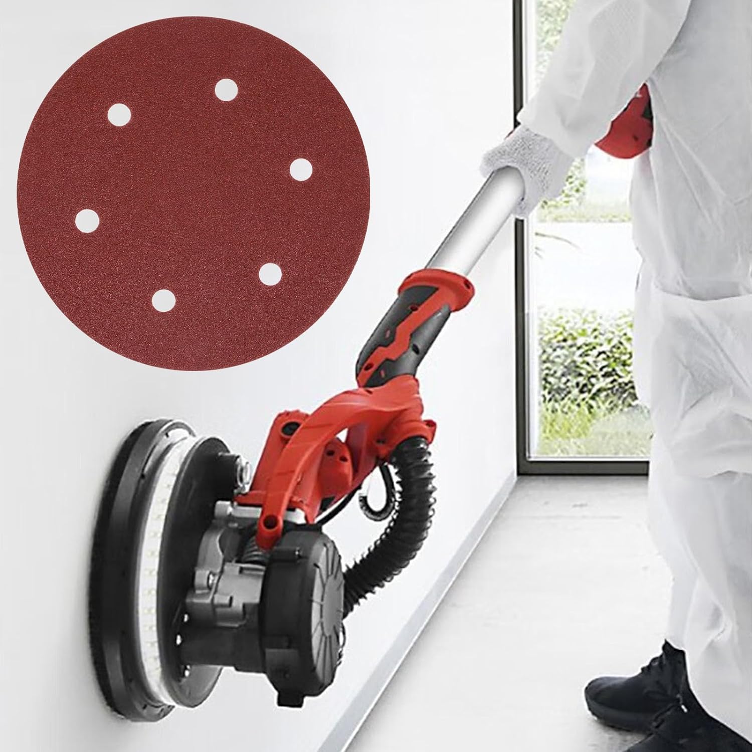 9 Inch 6 Holes 225 MM Wall San - Woodworking Wallpaper review and price