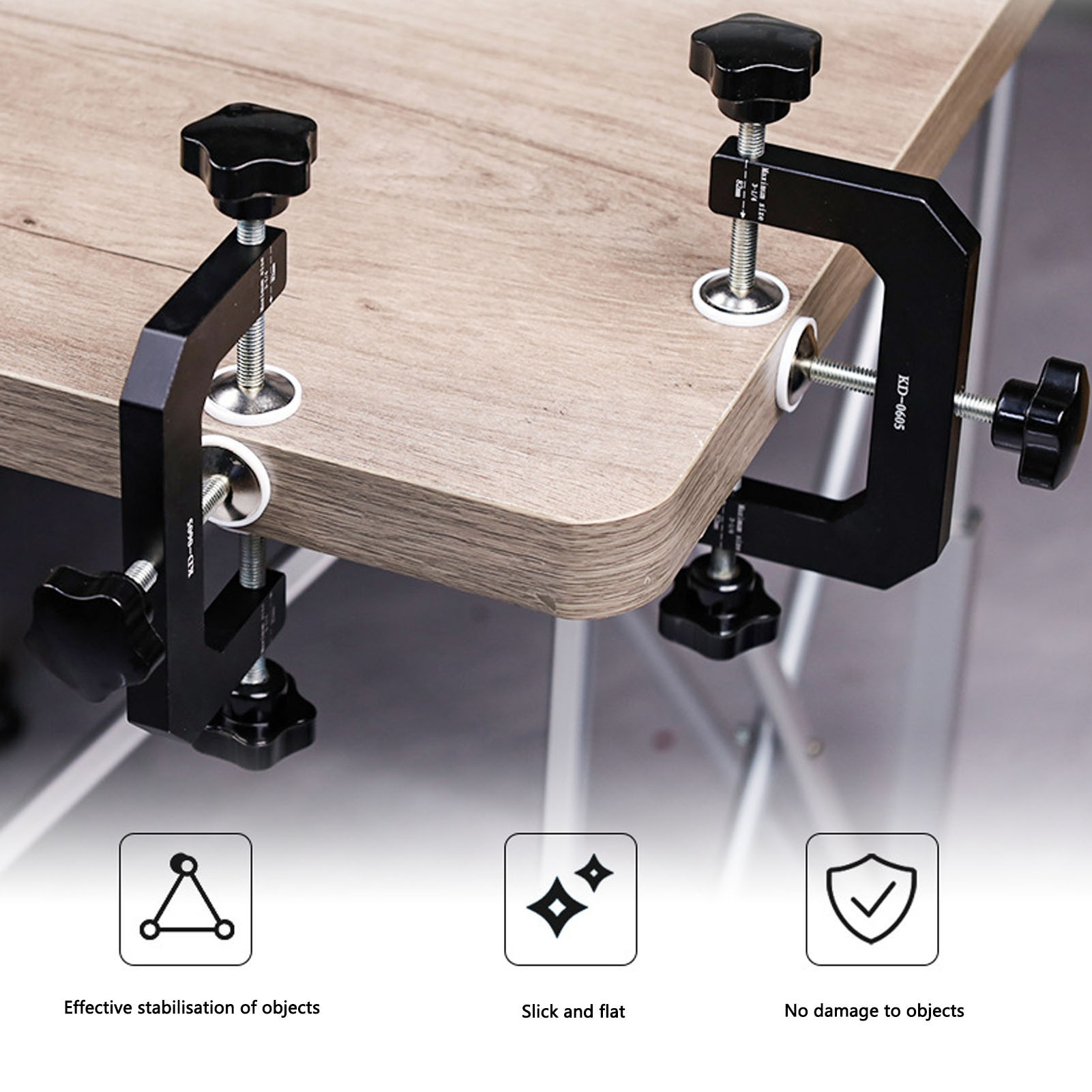 3 Way G Clamp Aluminium Alloy  - Woodworking Edge review and price