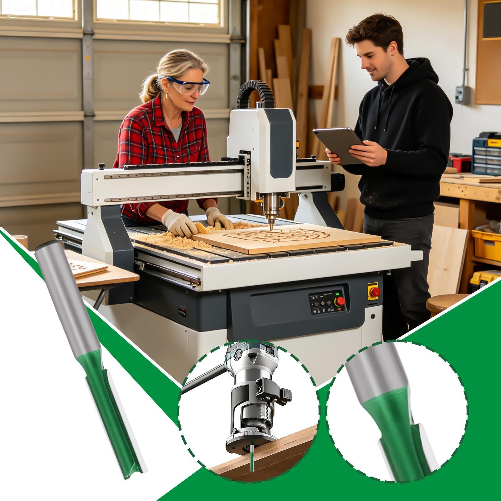Straight Router Bits For Woodw - Woodworking Groove review and price