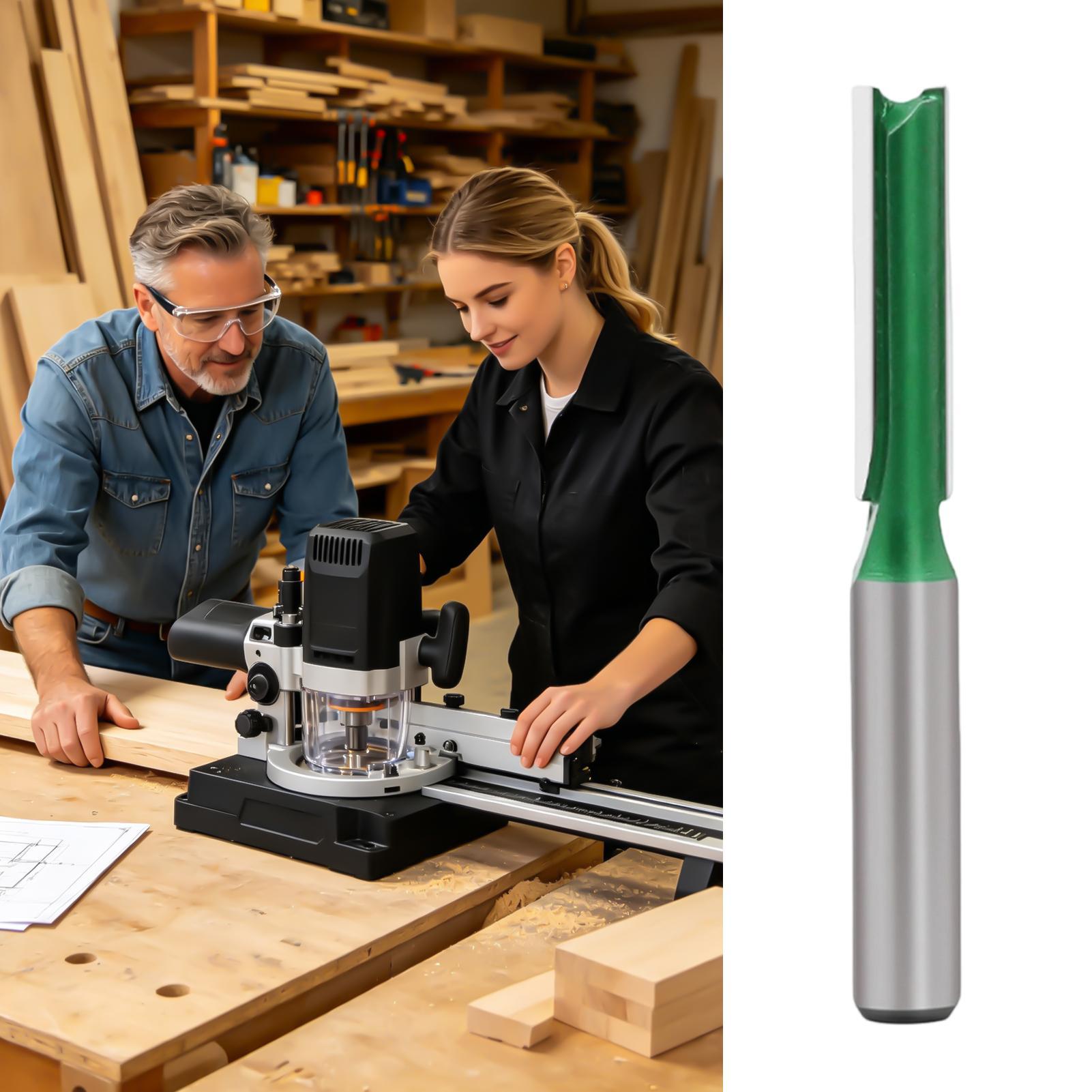 Straight Router Bits For Woodw - Woodworking Groove review and price
