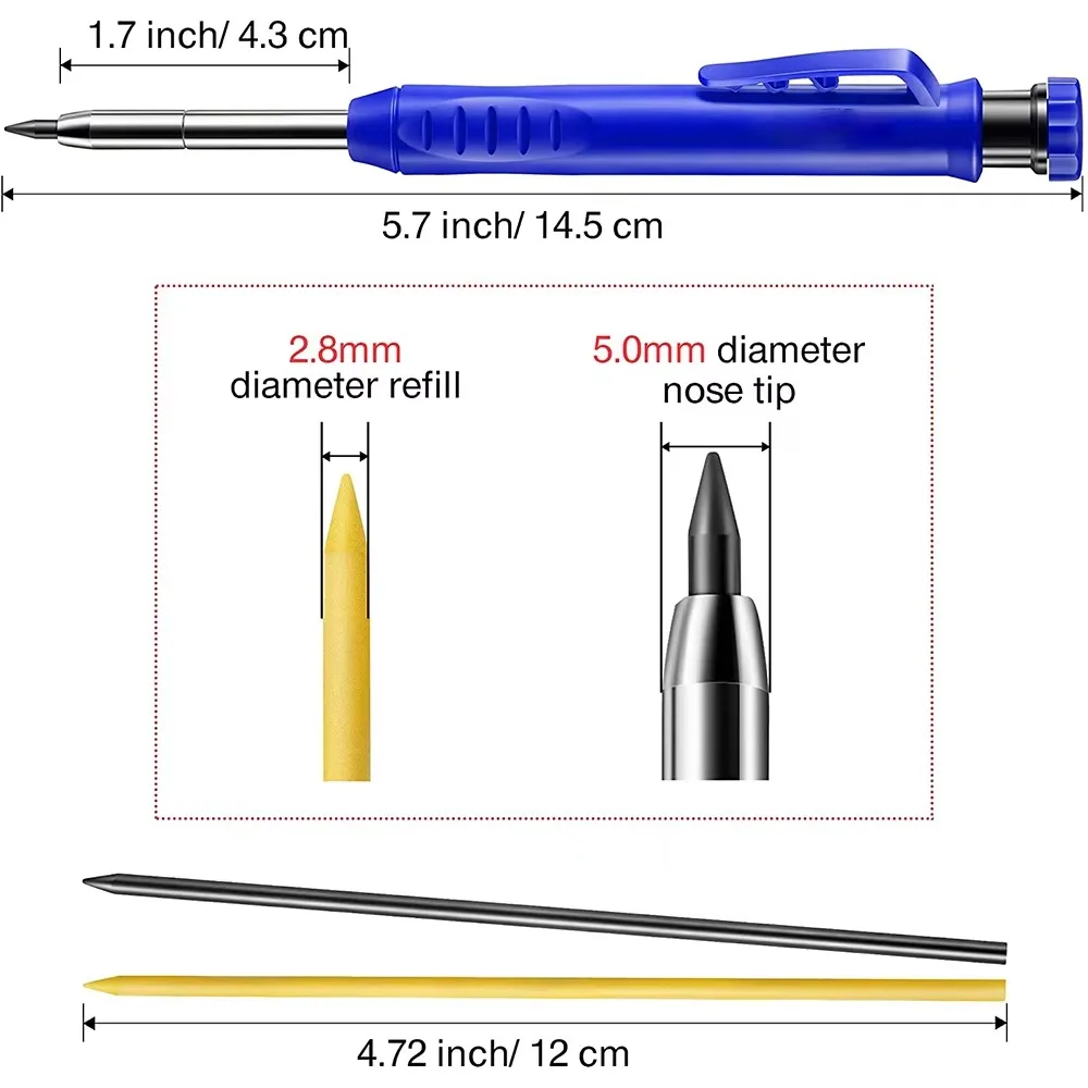 Solid Carpenter Pencil Set Woo - Woodworking Marking Knife review and price