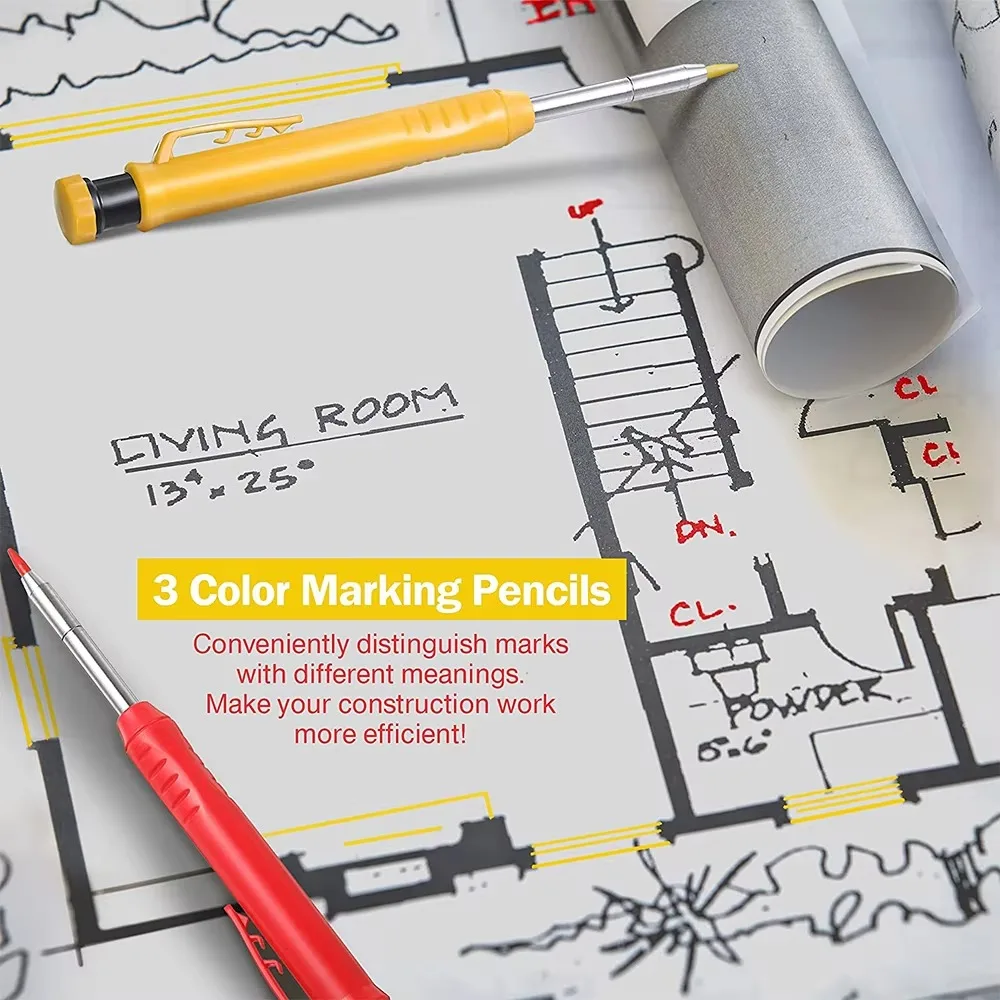 Solid Carpenter Pencil Set Woo - Woodworking Marking Knife review and price