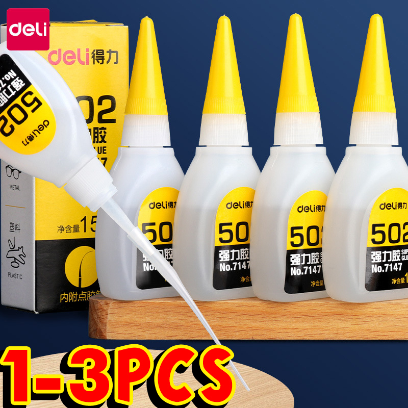 1-3pcs Deli 502 Super Glue Ins - Woodworking Quick Glue review and price