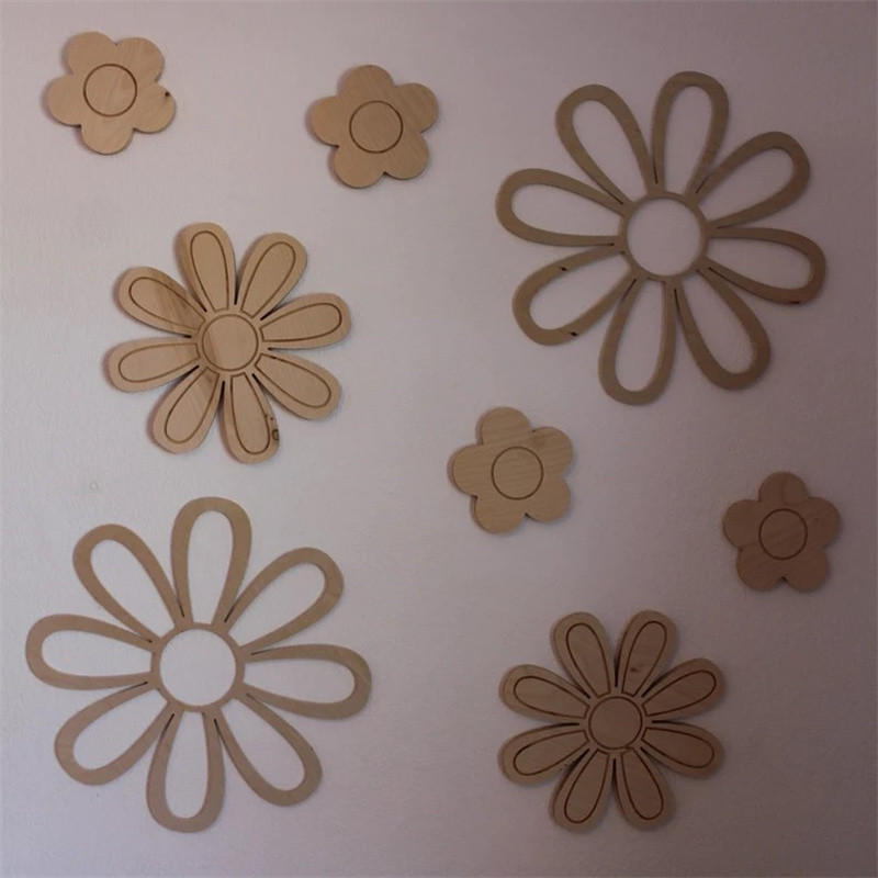 Ins Wooden Daisy Wall Flowers  - Woodworking For Beginners review and price
