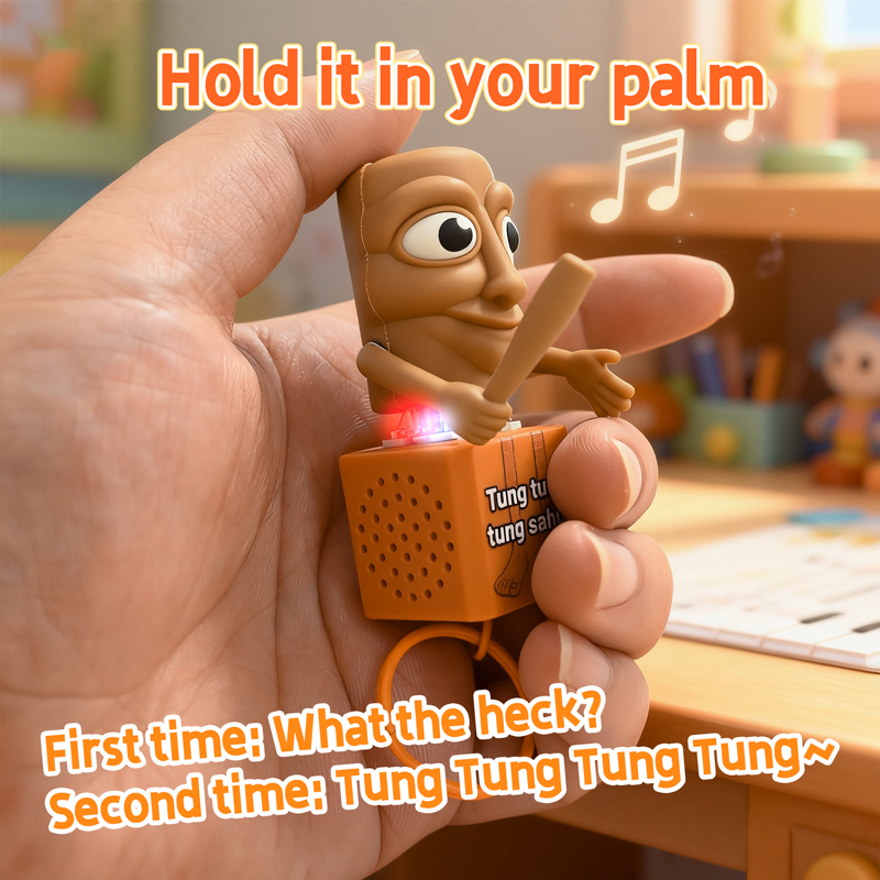 Tung tung tung Sahur Keychain  - Woodworking For Beginners review and price