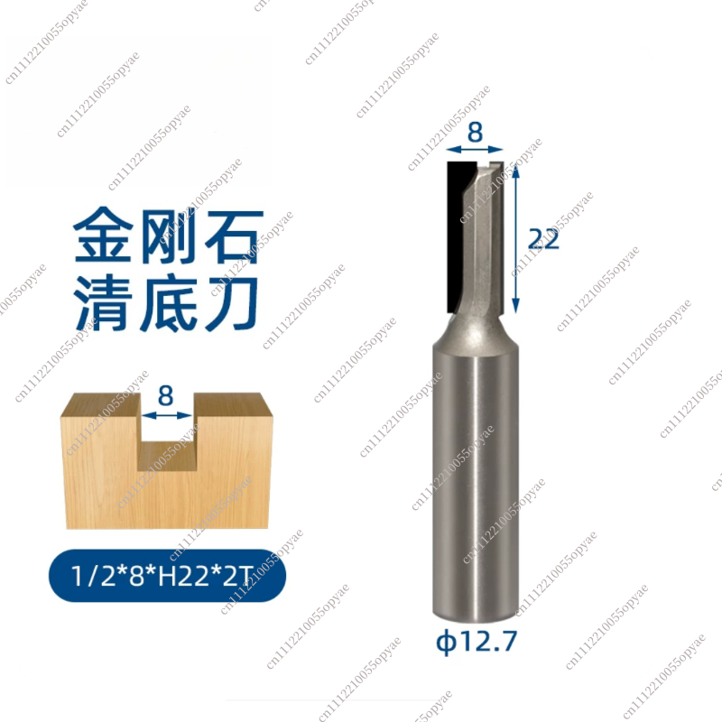 PCD Diamond Router Bit Flat Bo - Woodworking Groove review and price