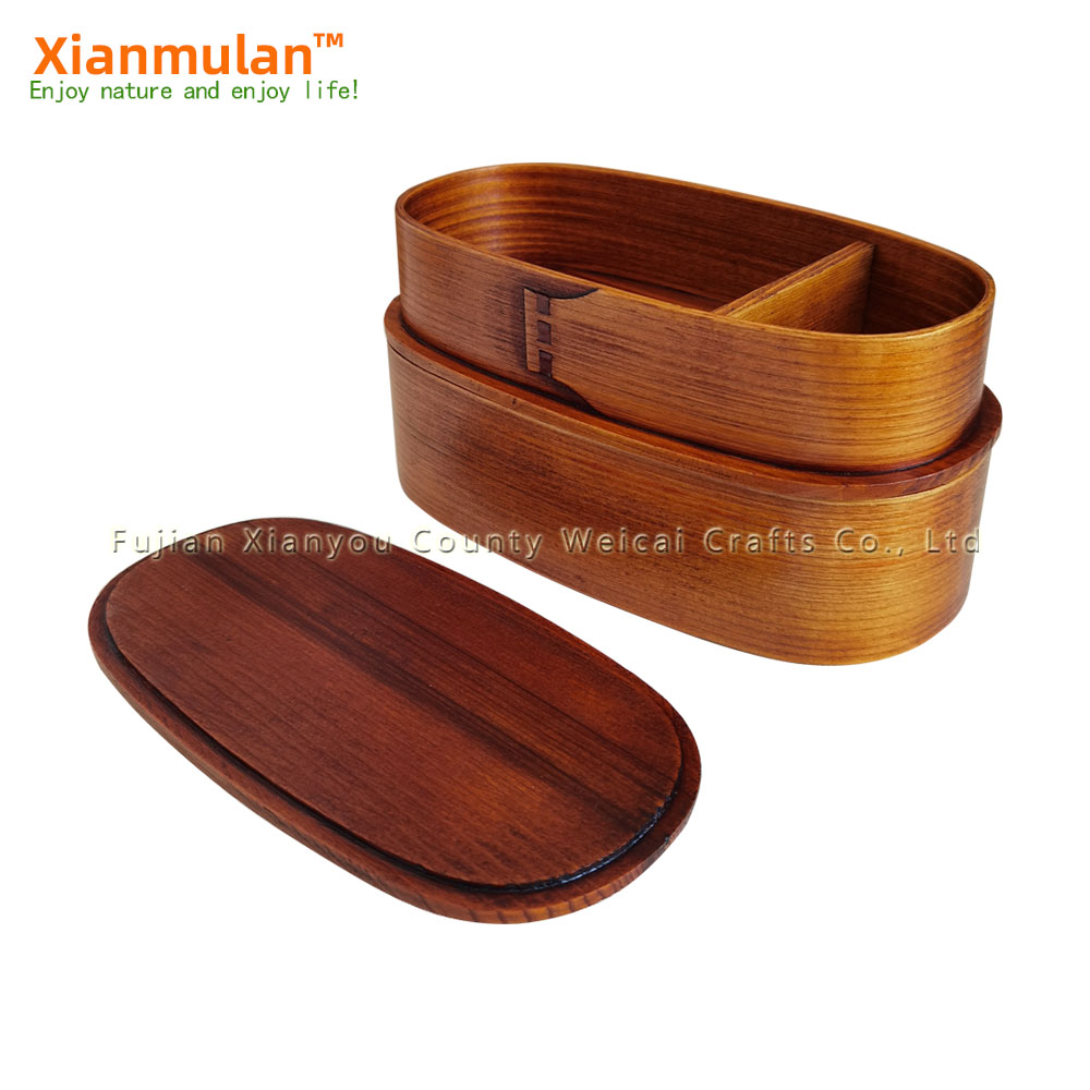 Natural Wooden Bento Box Squar - Woodworking In Japanese review and price