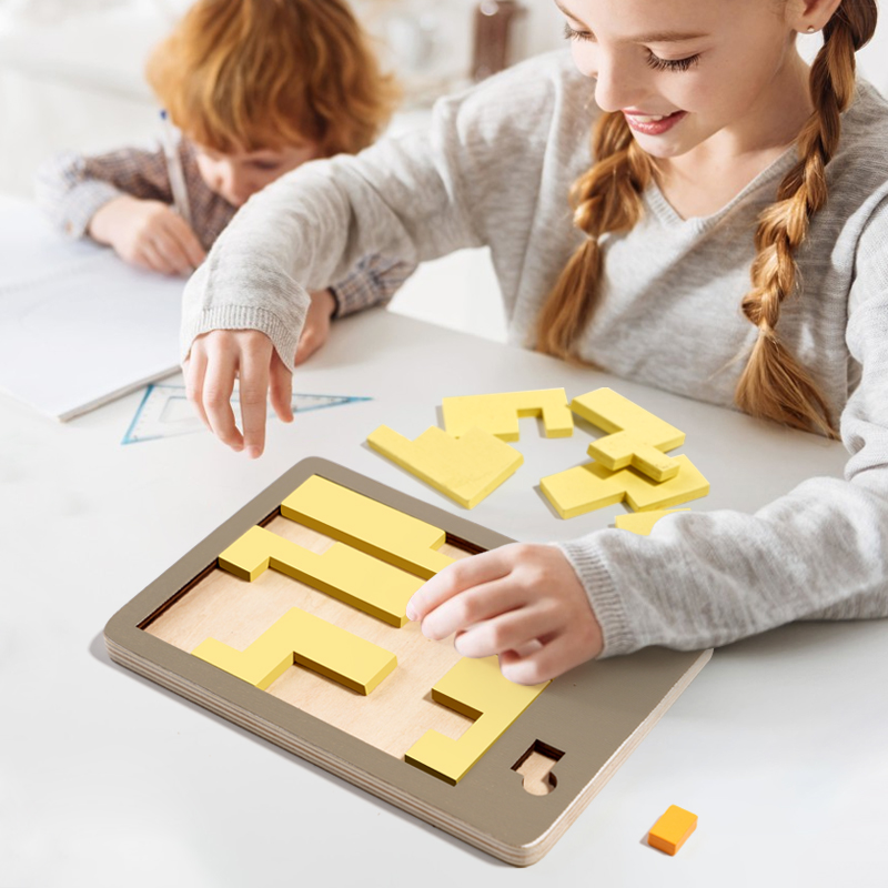 Wooden Geometric Puzzles Chall - Woodworking For Beginners review and price