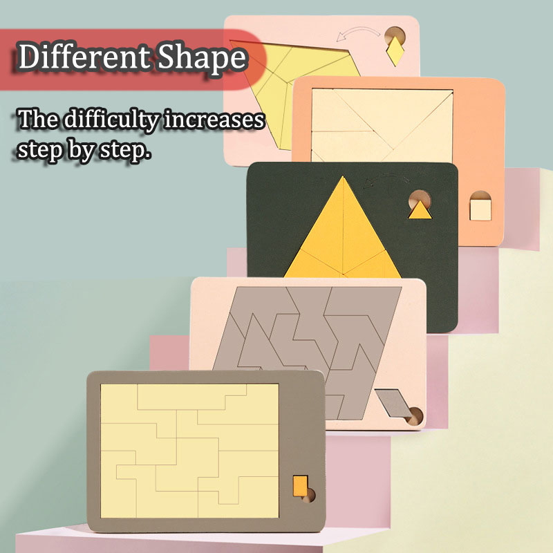 Wooden Geometric Puzzles Chall - Woodworking For Beginners review and price