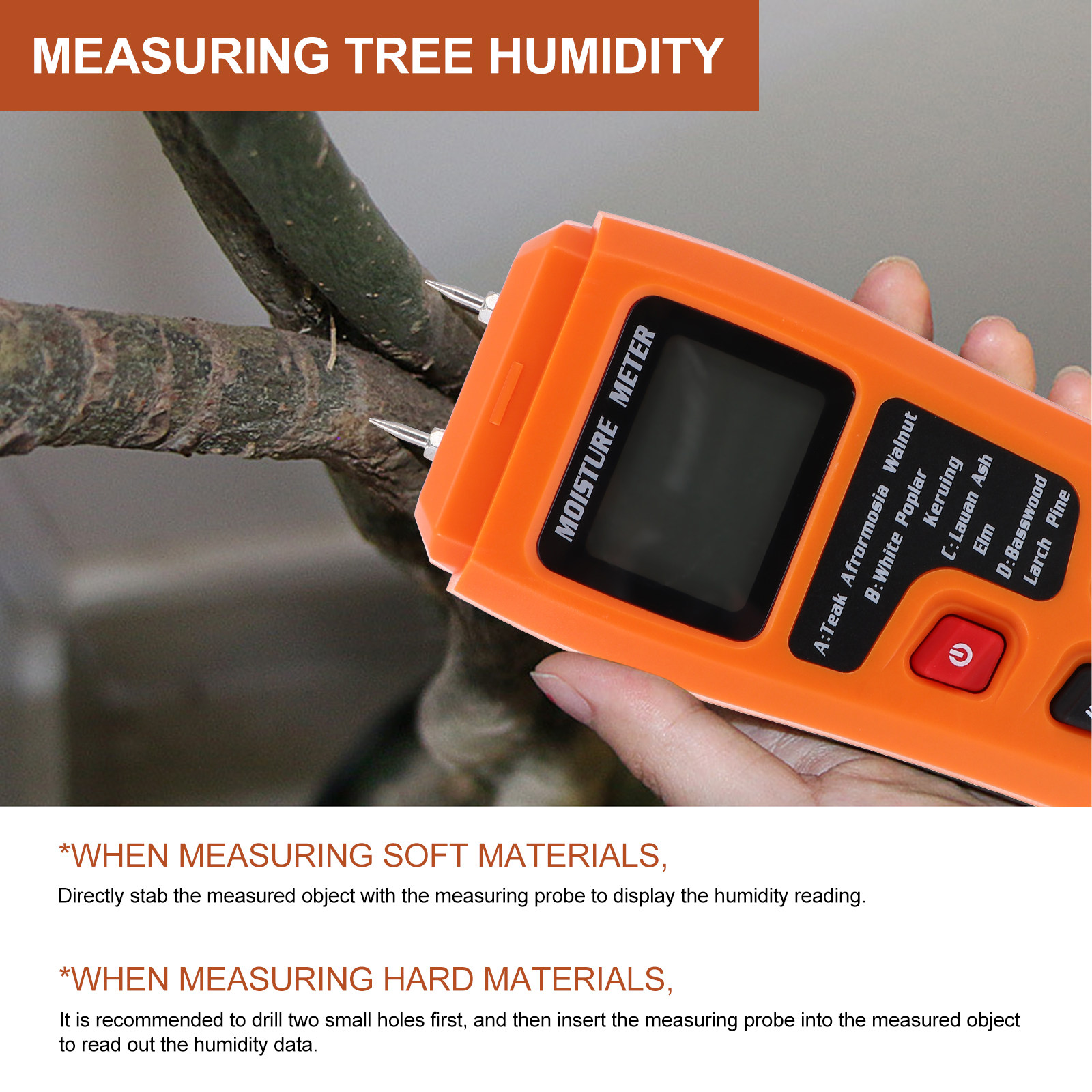 1Pcs Moisture Meter Profession - Woodworking Wallpaper review and price