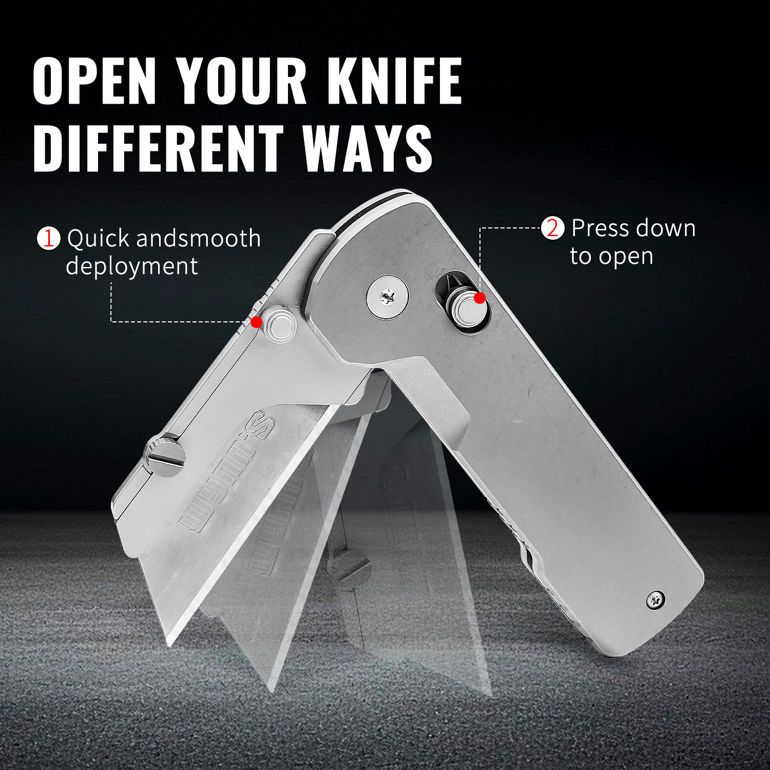 Utility Knife Titanium Alloy F - Woodworking Wallpaper review and price