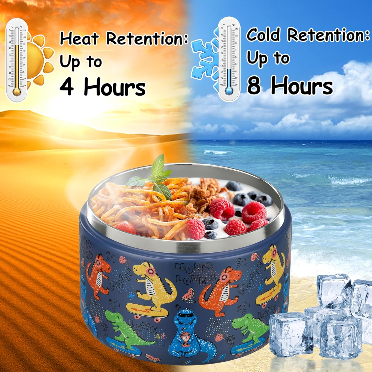 12oz Insulated Vacuum Food Jar - Woodworking For Beginners review and price