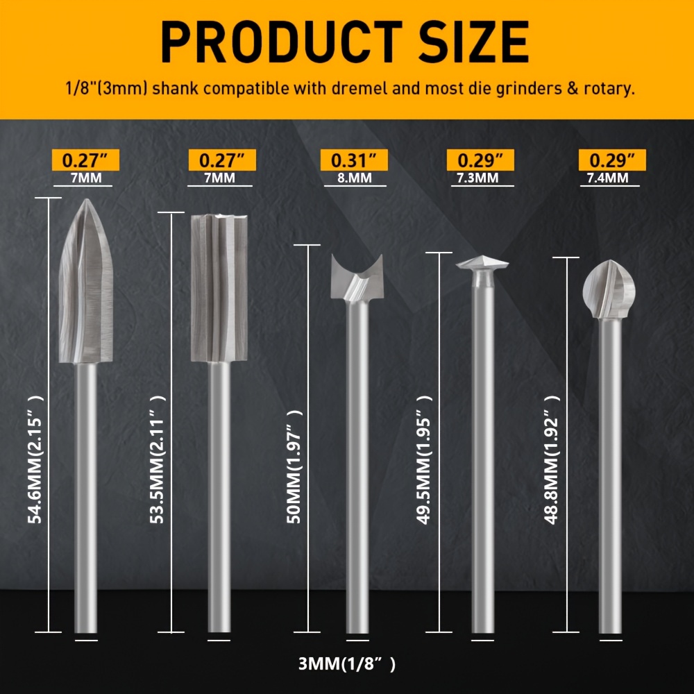 11PCS HSS Engraving Drill Bits - Woodworking Videos review and price
