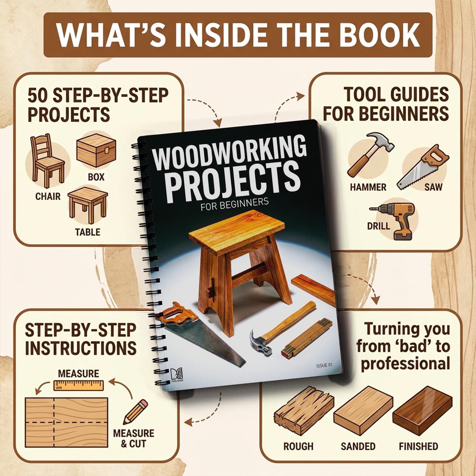 Beginner Woodworking Projects  - Woodworking Free Plans review and price